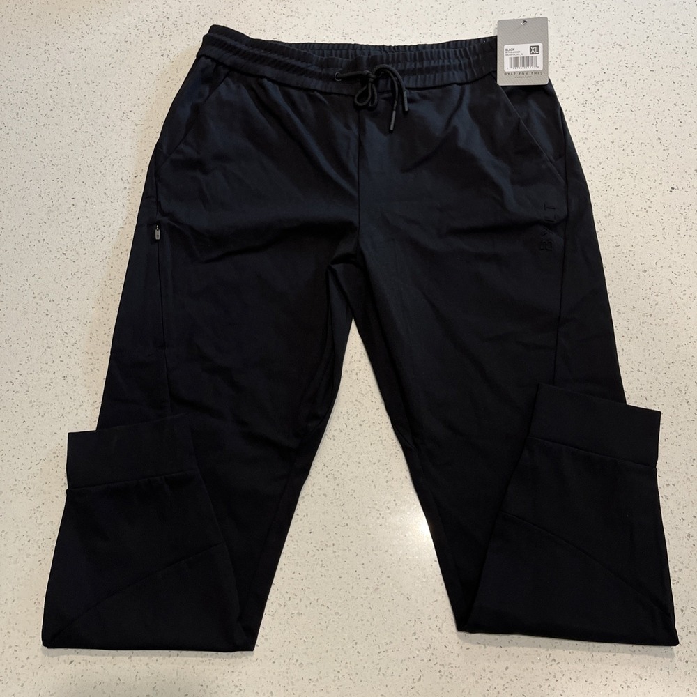 Bylt basics Active Joggers Drawstring‎ Mens XL (36/30) Black NWT